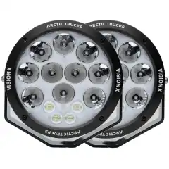 <p data-end="616" data-start="255"><strong data-end="295" data-start="255">Vision X Adventure Light Cannon 8,7&Prime;</strong> &auml;r ett kraftfullt och professionellt <strong data-end="350" data-start="333">LED-extraljus</strong>, framtaget i samarbete med <strong data-end="395" data-start="378">Arctic Trucks</strong>. Det kombinerar <strong data-end="447" data-start="412">patenterad IRIS-reflektorteknik</strong> med <strong data-end="471" data-start="452">elliptisk optik</strong> f&ouml;r att leverera b&aring;de <strong data-end="549" data-start="494">exceptionell r&auml;ckvidd och bred, mjuk ljusf&ouml;rdelning</strong> &ndash; perfekt f&ouml;r l&aring;nga k&ouml;rningar i m&ouml;rker, oavsett v&auml;g eller terr&auml;ng.</p>

<p data-end="918" data-start="618">Med sin tydliga <strong data-end="678" data-start="634">HALO-bakgrundsbelysning i matt utf&ouml;rande</strong> och robusta konstruktion i aluminium, &auml;r detta extraljus inte bara funktionellt, utan &auml;ven en visuell uppgradering. Det levereras med ett kraftigt <strong data-end="847" data-start="826">4-bults st&aring;lf&auml;ste</strong> och m&ouml;jligg&ouml;r <strong data-end="883" data-start="862">45&deg; h&ouml;jdjustering</strong> som l&aring;ses stabilt i valfri vinkel.</p>

<p data-end="1079" data-start="920">Ursprungligen utvecklad f&ouml;r tung fj&auml;rrtrafik, men numera en <strong data-end="1018" data-start="980">favorit i offroad- och 4x4-milj&ouml;er</strong>, d&auml;r kraven p&aring; tillf&ouml;rlitligt och bekv&auml;mt extraljus &auml;r h&ouml;ga.</p>

<p data-end="1096" data-start="1081">Egenskaper:</p>

<ul>
	<li data-end="1177" data-start="1099">Patenterad <strong data-end="1134" data-start="1110">IRIS-reflektorteknik</strong> &ndash; extrem r&auml;ckvidd och bred ljusspridning</li>
	<li data-end="1245" data-start="1180"><strong data-end="1199" data-start="1180">Elliptisk optik</strong> &ndash; f&ouml;r en balanserad och &ouml;gonv&auml;nlig ljusbild</li>
	<li data-end="1298" data-start="1248"><strong data-end="1270" data-start="1248">Matt HALO-ljusring</strong> &ndash; stilren dag/natt-design</li>
	<li data-end="1364" data-start="1301"><strong data-end="1331" data-start="1301">45&deg; h&ouml;jdjusterbart montage</strong> &ndash; s&auml;kras med 4-bults l&aring;ssystem</li>
	<li data-end="1444" data-start="1367"><strong data-end="1404" data-start="1367">Robust st&aring;lf&auml;ste och aluminiumhus</strong> &ndash; t&aring;l tuff anv&auml;ndning och vibrationer</li>
	<li data-end="1509" data-start="1447">Perfekt f&ouml;r pickup, SUV, transportfordon och expeditionsbyggen</li>
	<li data-end="1509" data-start="1447">2-pack</li>
</ul>
