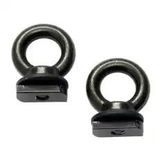 Ekstra säkerhetspunkter som enkelt monteras i T-spåret.
<br><ul>
<br> 	<li>Robust stålkonstruktion</li>
<br> 	<li>Levereras i par</li>
<br> 	<li>Kompatibel med LockNLoad-stativ</li>
<br></ul>