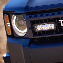 LAZER Grillfästen till Land Cruiser 250 med Lazer ST4EVO.