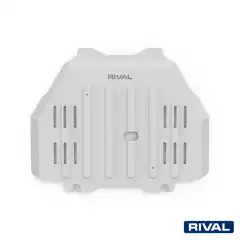 <p data-end="493" data-start="191"><strong>RIVAL haspl&aring;tar &auml;r ett h&ouml;gkvalitativt</strong> underredesskydd tillverkat i<strong> 6 mm tjock, laserskuren aluminiumlegering</strong> &ndash; starkt, l&auml;tt och byggt f&ouml;r att t&aring;la riktigt tuff terr&auml;ng. Med <strong>djuppressad konstruktion och f&ouml;rst&auml;rkningsribbor</strong> erbjuder de optimal styvhet och slitstyrka utan att p&aring;verka bilens markfrig&aring;ng.</p>

<p data-end="660" data-start="495">Installationen sker <strong>snabbt och enkelt</strong> med medf&ouml;ljande monteringssats och kr&auml;ver ingen borrning eller modifiering &ndash;<strong> haspl&aring;ten f&auml;sts direkt i fordonets originalf&auml;sten.</strong></p>

<p data-end="678" data-start="662">Egenskaper:</p>

<ul>
	<li data-end="705" data-start="681"><strong data-end="697" data-start="681">Tillverkare:</strong> Rival</li>
	<li data-end="740" data-start="708"><strong data-end="721" data-start="708">Material:</strong> 6,0 mm aluminium</li>
	<li data-end="761" data-start="743"><strong data-end="752" data-start="743">F&auml;rg:</strong> Silver</li>
	<li data-end="789" data-start="764"><strong data-end="787" data-start="764">Monteringskit ing&aring;r</strong></li>
	<li data-end="829" data-start="792"><strong data-end="827" data-start="792">Ingen p&aring;verkan p&aring; markfrig&aring;ngen</strong></li>
	<li data-end="899" data-start="832"><strong data-end="850" data-start="832">Dold montering</strong> minimerar risken f&ouml;r skador vid offroadk&ouml;rning</li>
	<li data-end="946" data-start="902"><strong data-end="925" data-start="902">F&ouml;rst&auml;rkningsribbor</strong> f&ouml;r maximal styrka</li>
	<li data-end="990" data-start="949"><strong data-end="988" data-start="949">Korrosionsbest&auml;ndig pulverlackering</strong></li>
	<li data-end="1033" data-start="993"><strong data-end="1010" data-start="993">Dr&auml;neringsh&aring;l</strong> f&ouml;r vatten och smuts</li>
	<li data-end="1088" data-start="1036"><strong data-end="1061" data-start="1036">Ventilations&ouml;ppningar</strong> f&ouml;r bibeh&aring;llet luftfl&ouml;de</li>
</ul>
<br />
<p data-end="1206" data-start="1090">Ett sj&auml;lvklart val f&ouml;r dig som vill skydda bilens mest utsatta delar &ndash; fr&aring;n steniga leder till sn&ouml;t&auml;ckta fj&auml;llv&auml;gar.</p>
